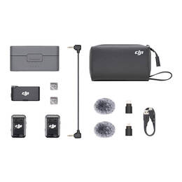 DJI MIC 2 (2 TX + 1 RX + CHARGING CASE)