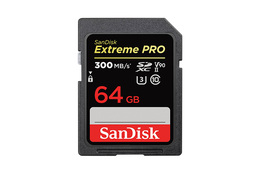 SANDISK 64 GB SDXC EXTREMEPRO 300MB/S V90 UHS-II